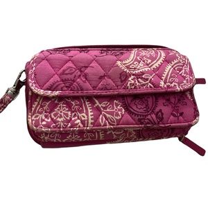 Vera Bradley stamped paisley crossbody